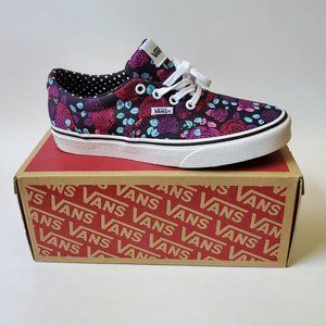 VANS Doheny Romantic Floral Rose Sneakers Womens US Size 6.5